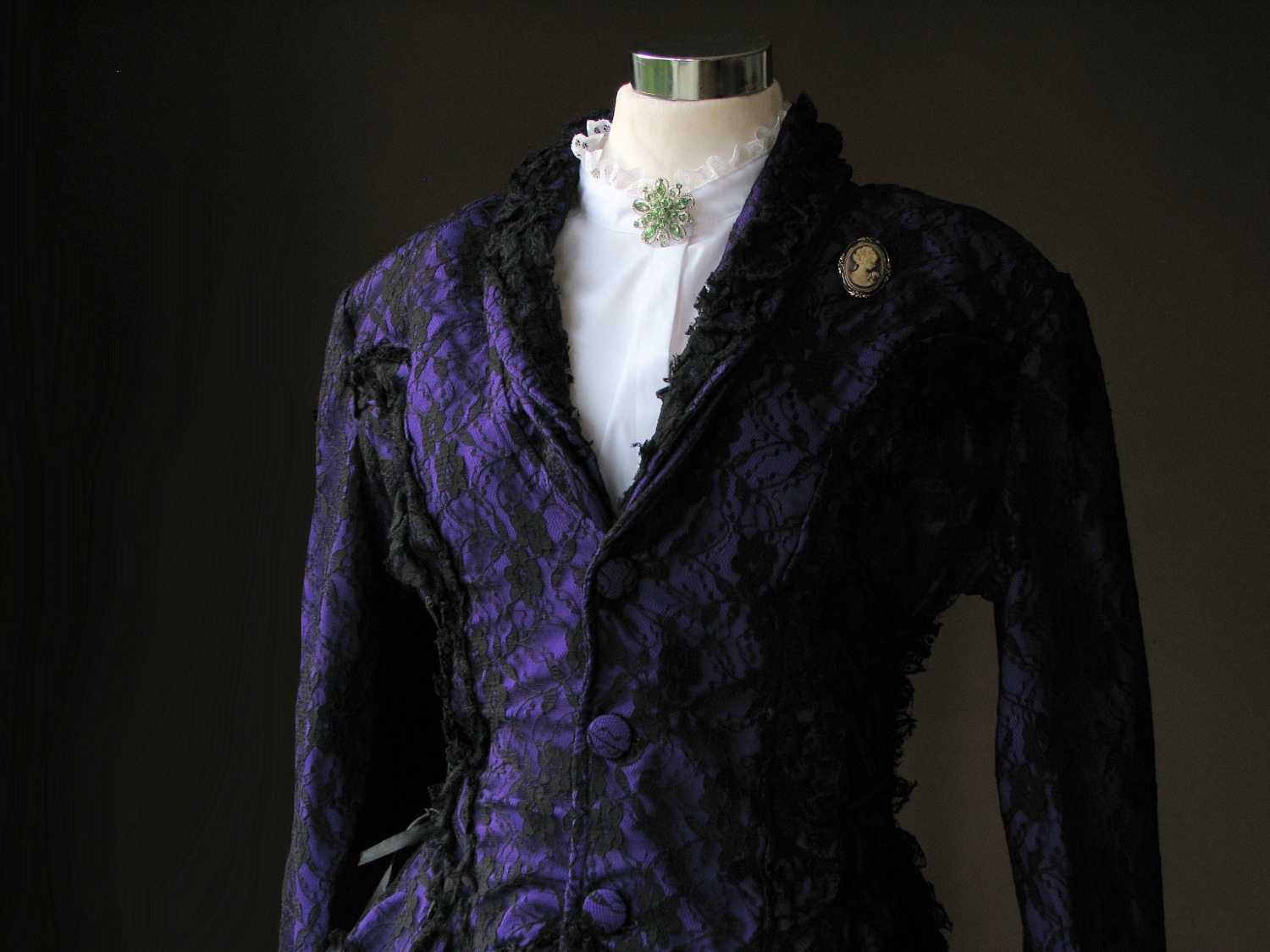 Ladies Victorian Edwardian Day Costume Size 10 - 14 Image